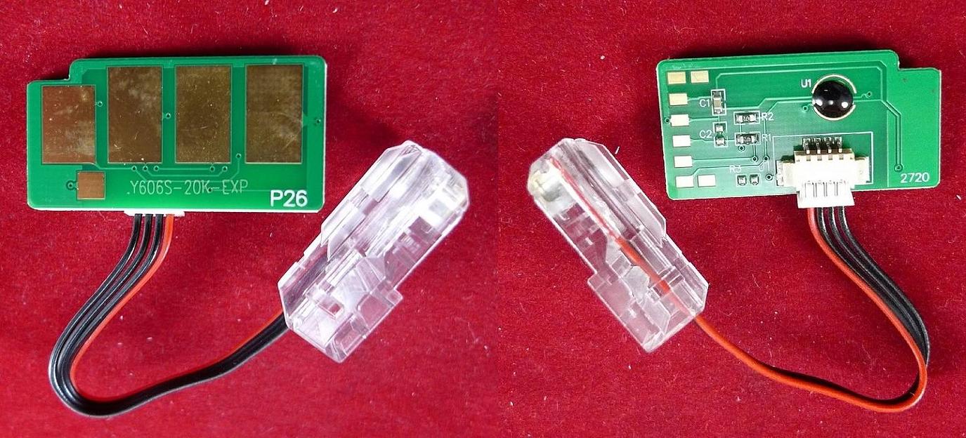 Чип Samsung CLX-9350ND (CLT-Y606S) Yellow, 20K ELP Imaging® фото 1