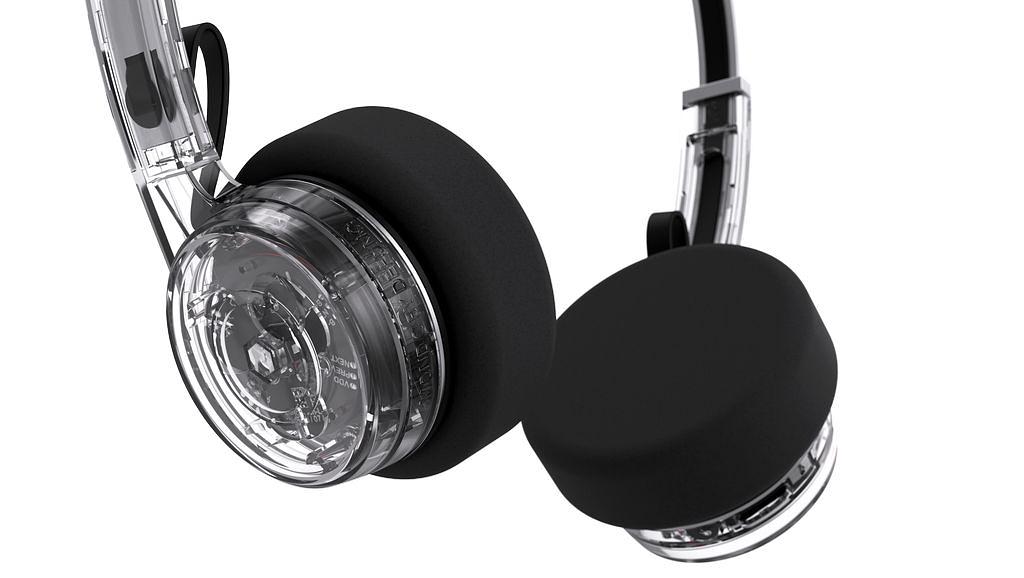 Накладные Bluetooth наушники Mondo by Defunc On-Ear, цвет - прозрачный фото 2