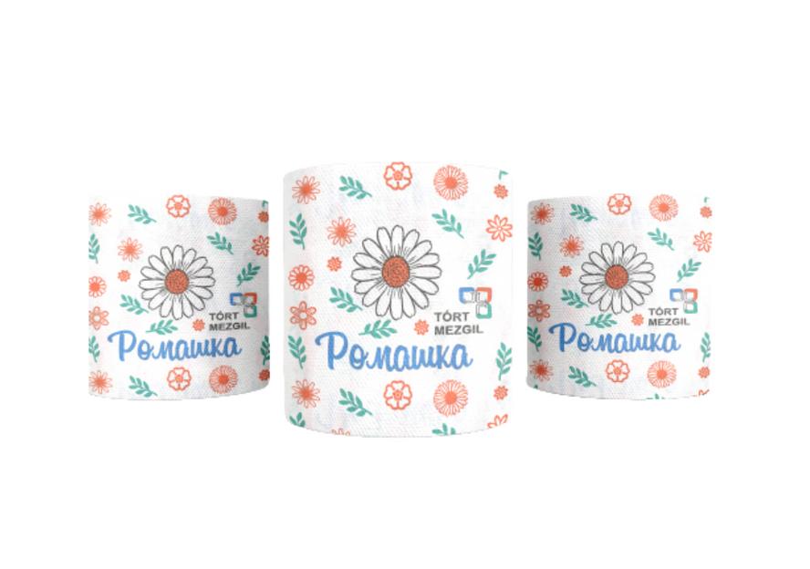 Бумага туалетная Lucrum star «Ромашка» фото 1