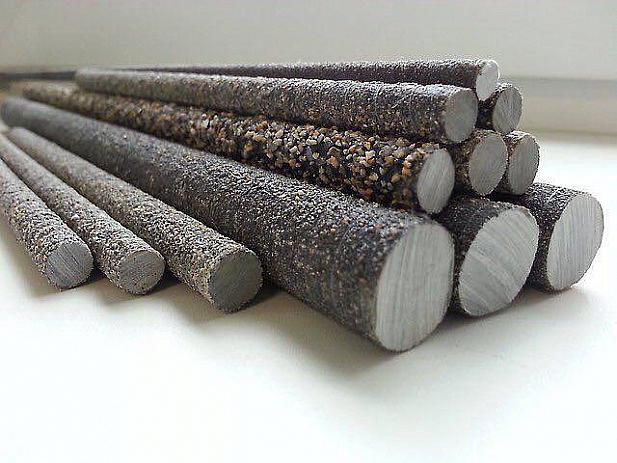 Стеклопластиковая арматура ∅6 мм с песчаным напылением бухта 50 м, опт фото 1