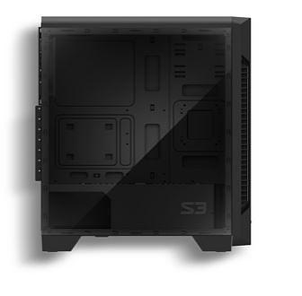 Корпус ZALMAN S3, ATX, BLACK, WINDOW, 2x3.5", 2x2.5", 2xUSB2.0, 1xUSB3.0, REAR 1x120mm (S3) фото 3