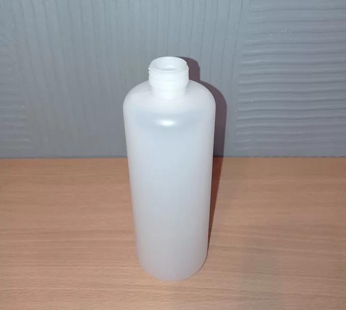 Бутылка ПНД 500 мл, горло 28, натуральный цвет фото 2