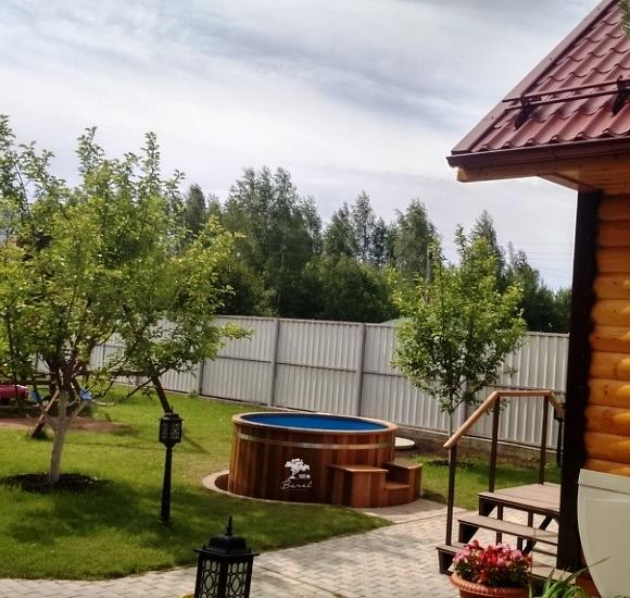 Купель с пластиком круглая №14 фото 2