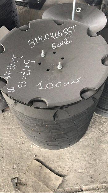 3490466SST Диск Lemken Rubin 620x6 "Ромашка" 6 кв. отв. 13*13 на расстояние 130 мм. Турция фото 1