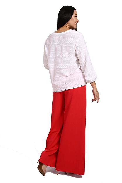 Джемпер женский арт.П1515, белый ОПТ фото 2