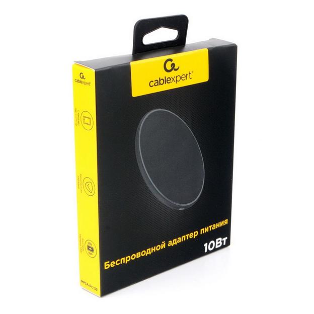 Беспроводной адаптер питания Cablexpert MP3A-PC-32 Qi 10Wt, 7,5Wt, 5Wt, черный (272023) фото 4