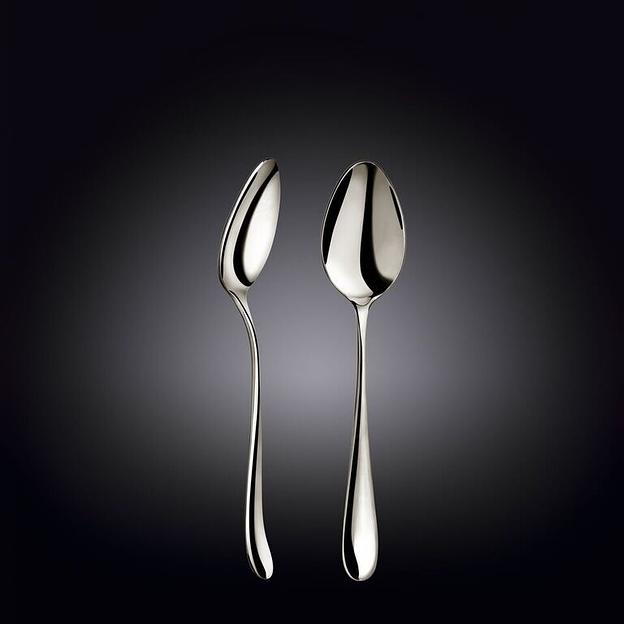 Ложка десертная Стелла 18/10 3,5 мм 19,2 см. Wilmax /12/144/ фото 1