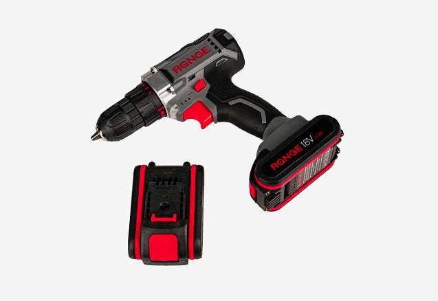 Аккумуляторная дрель шуруповёрт Range RCD18/2.0-PROMO фото 8