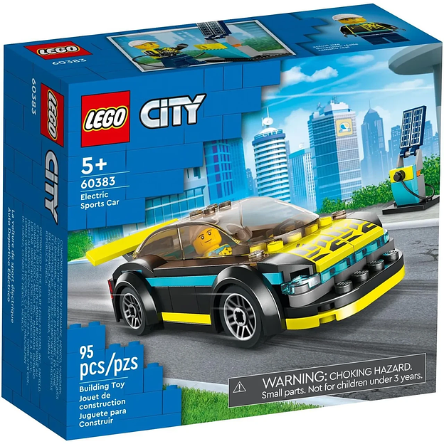Конструктор LEGO City Электрический спортивный автомобиль 60383 фото 1