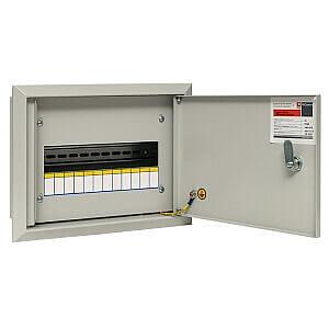 Щит распределительный встраиваемый ЩРв-12з IP30 260х340х120 с замком EKF mb11-12, 1 шт фото 1