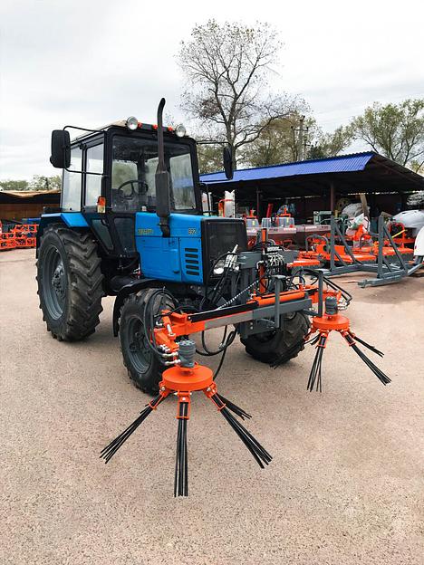 Выгребатель веток садовый двухсторонний (гидравлический) фото 5