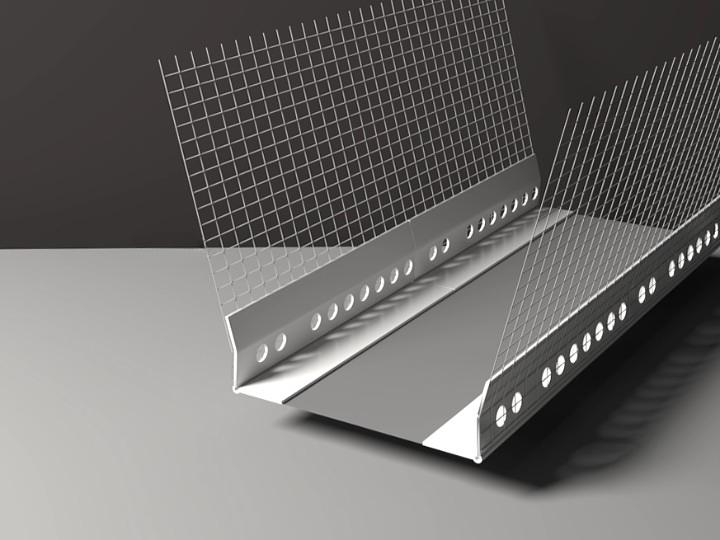 Деформационный профиль оконный ПВХ Е-образный ProfiGips 2,5 м ОПТ фото 1