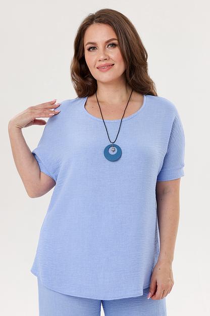 Туника женская  4129/13/Голубой  фото 1