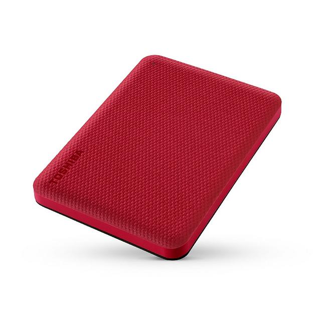 Жесткий диск Toshiba USB 3.0 1Tb HDTCA10ER3AA Canvio Advance 2.5" красный фото 1