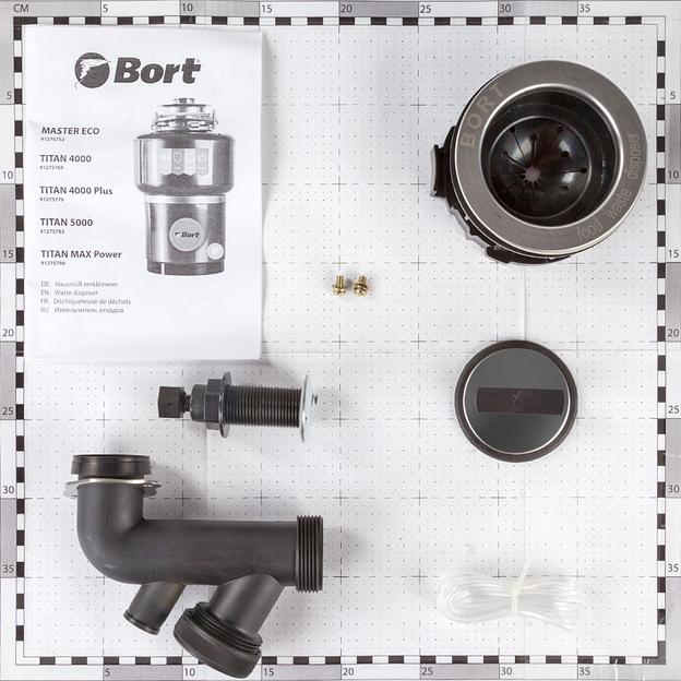 Измельчитель Bort Master Eco 390Вт черный фото 6