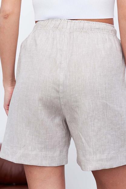 Шорты  SRT009_LBGE/Светло-бежевый  фото 5