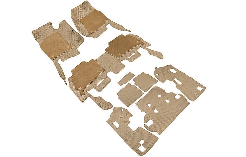 Ковры для автомобиля и багажник с текстильной вставкой 5D Lux на заказ, опт фото 1