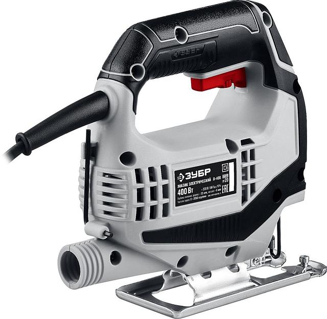 Лобзик Зубр Л-400 400Вт 3000ходов/мин от электросети фото 2