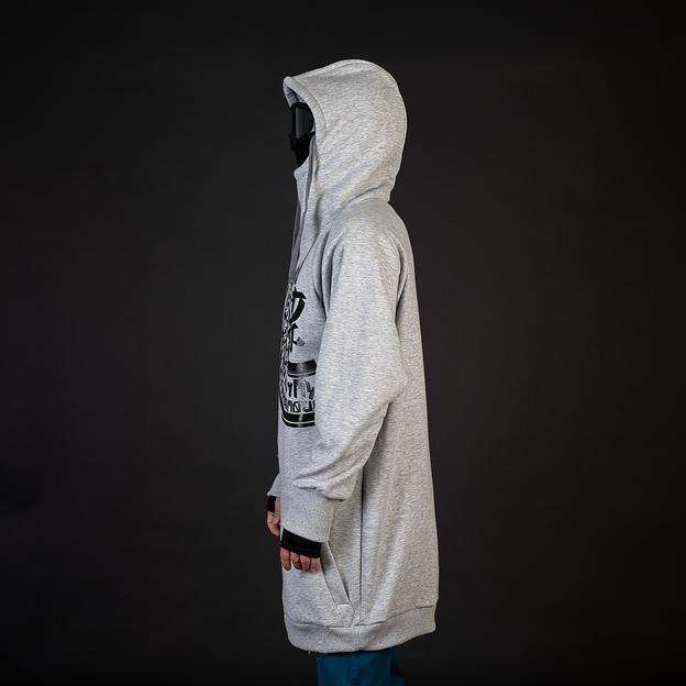 Сноубордическое худи Impress Metal серый ОПТ фото 9