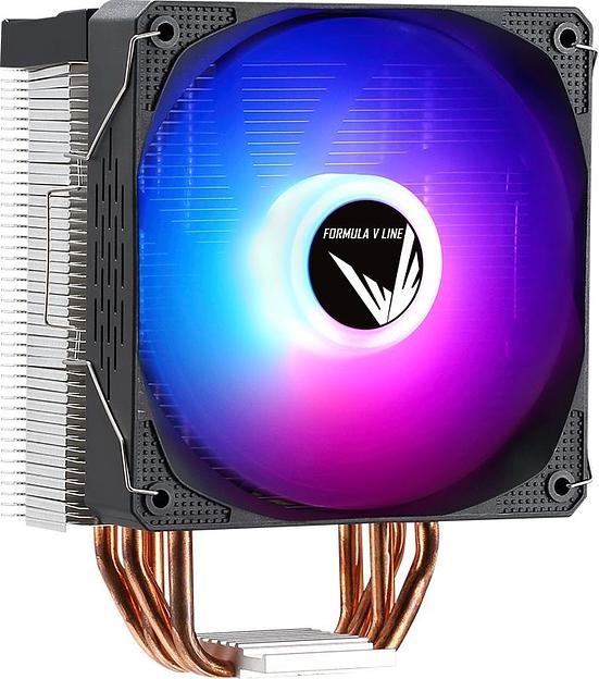 Устройство охлаждения(кулер) Formula Ice Burg Plus ARPW 4P ARGB Soc-AM5/AM4/1151/1200/1700 черный 4-pin 17-34dB 200W Ret фото 1