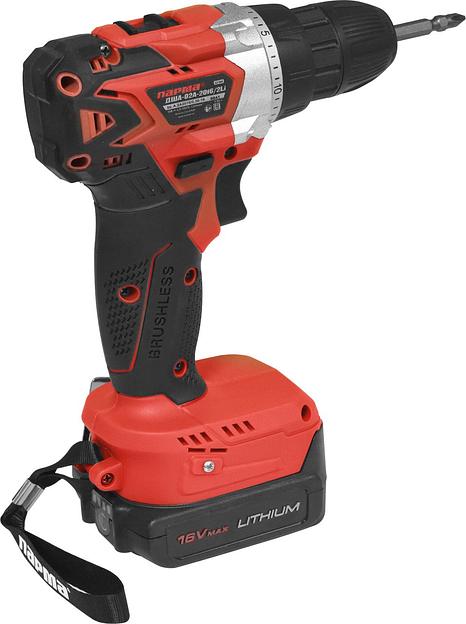 Дрель-шуруповерт акк. ПАРМА ДША-02А-2016/2Li [02.021.00010] { б/щет.16В, 2,0Ач, 2акк.(8шт/кор) } фото 3