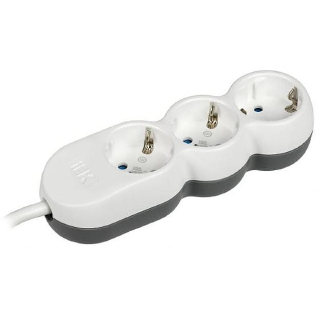 Iek WYP53-16-03-D15-Z Удлинитель У03 3 места 2P+PE/1,5м 3х1,5мм2 16А/250В UNO фото 1