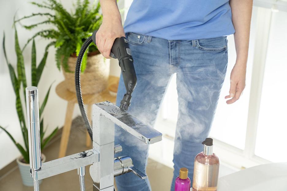 Пароочиститель напольный Karcher EasyFix SC 3 Deluxe 1900Вт белый фото 8