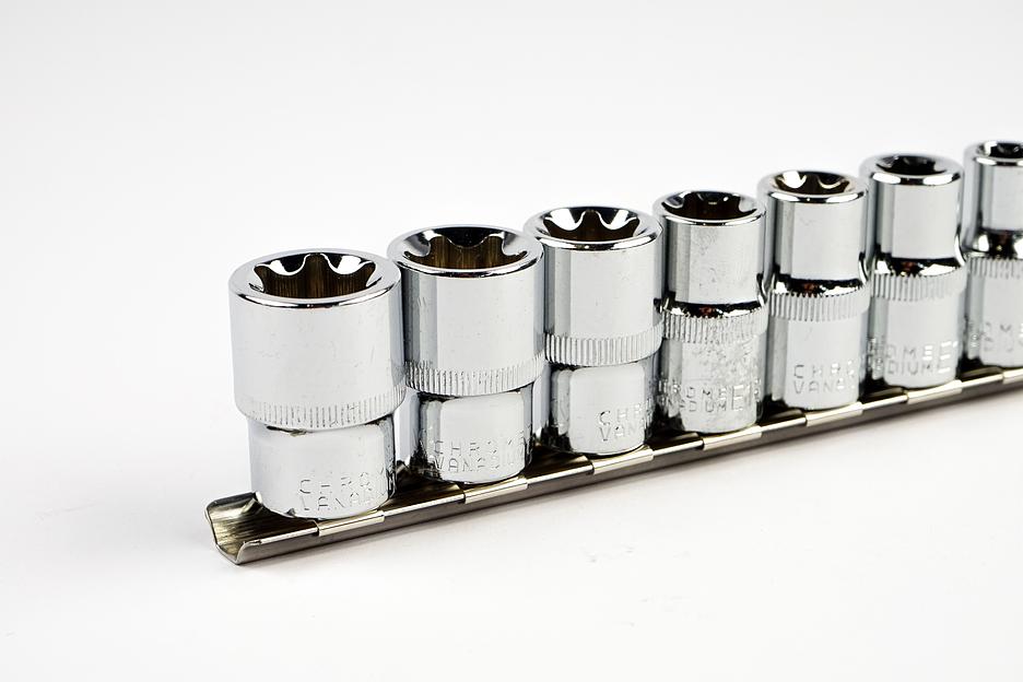 Набор головок (TORX) 1/2 9 предметов KINGQUEEN WIB-7 фото 5