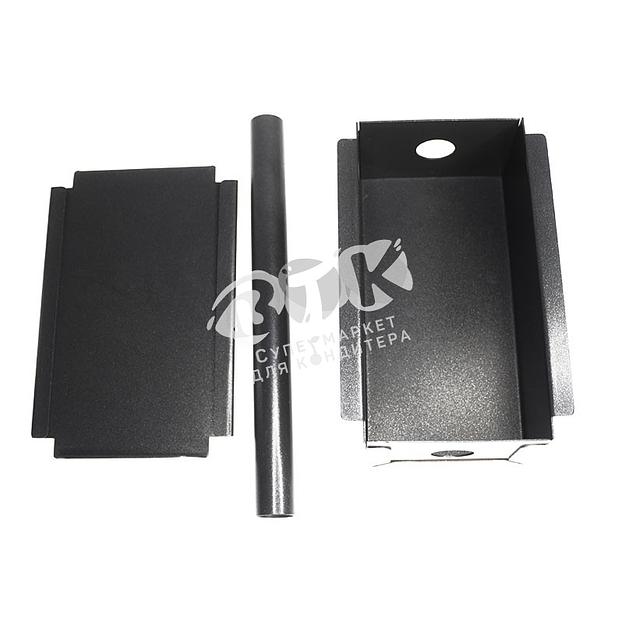 Форма для кекса антипригарная с трубкой и крышкой 140x45x55 мм фото 6