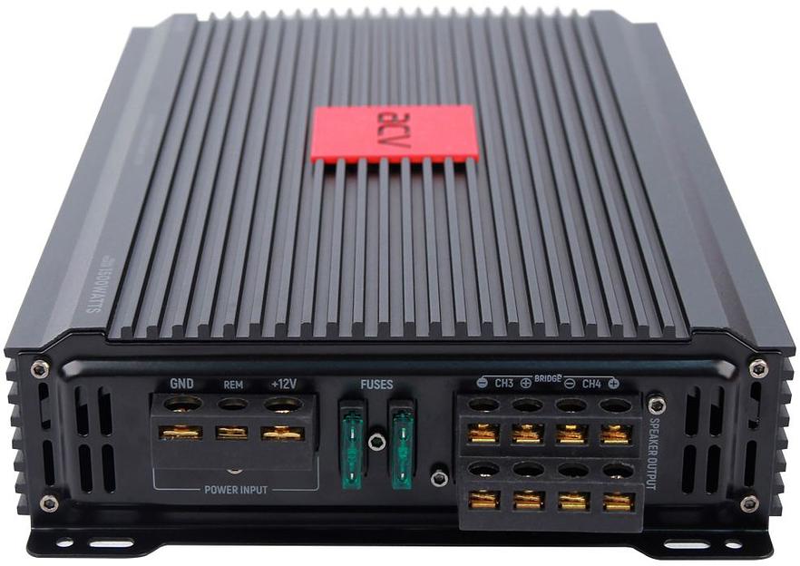 Усилитель автомобильный ACV VX-4.100 четырехканальный фото 3