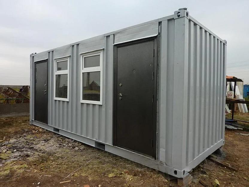 Контейнер санузел 20 ф утепленный под туалет фото 1