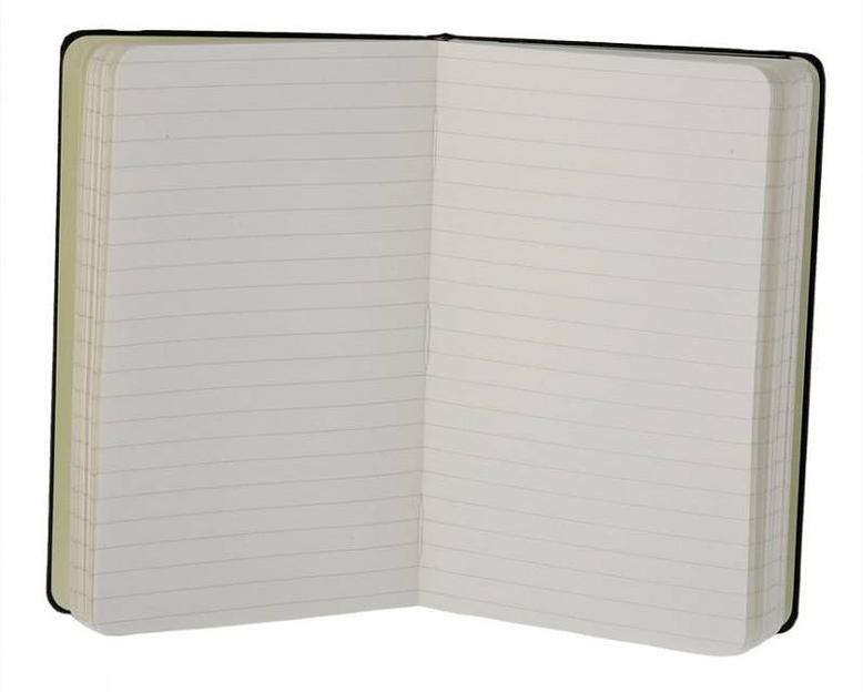 Блокнот Moleskine CLASSIC MM710 Pocket 90x140мм 192стр. линейка твердая обложка черный фото 3