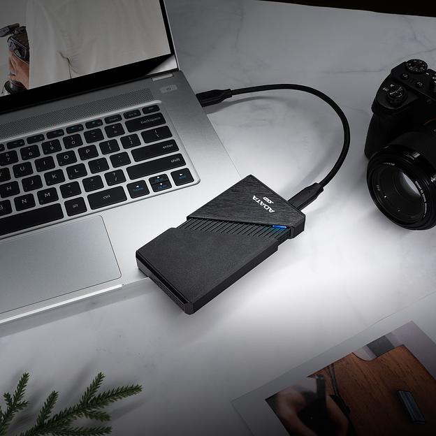 Накопитель SSD A-Data USB-C 4.0 2TB SE920-2TCBK SE920 2.5" черный фото 10