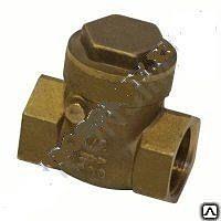 Затвор (клапан) обратный латунный поворотный SEAGULL для труб фото 1