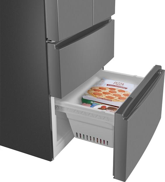 Холодильник Maunfeld MFF180NFSE01 3-хкамерн. нержавеющая сталь фото 9