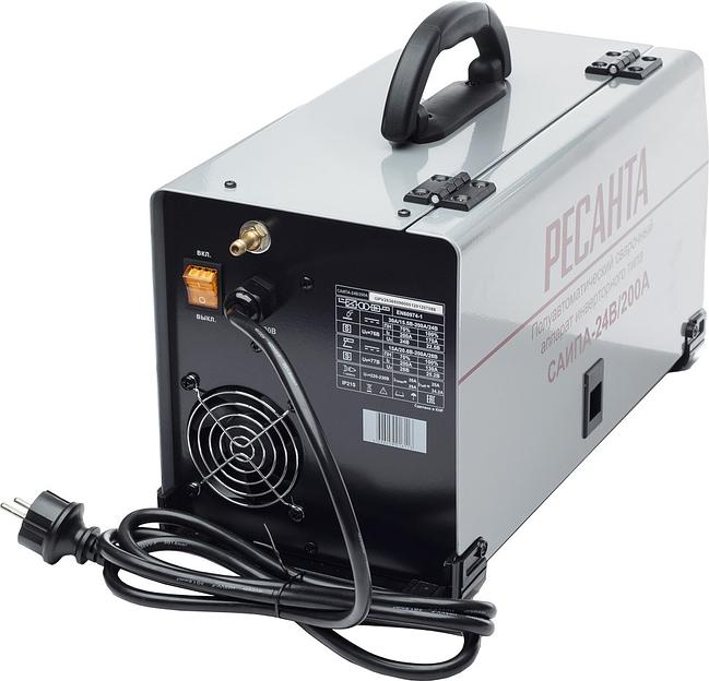 Сварочный полуавтомат Ресанта САИПА-24В/200А инвертор MIG-MAG 6.9кВт фото 3