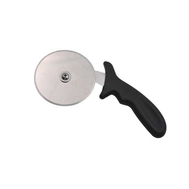 Нож для пиццы d=10 см. нерж. с черной пластик. ручкой MGsteel /1/ фото 1