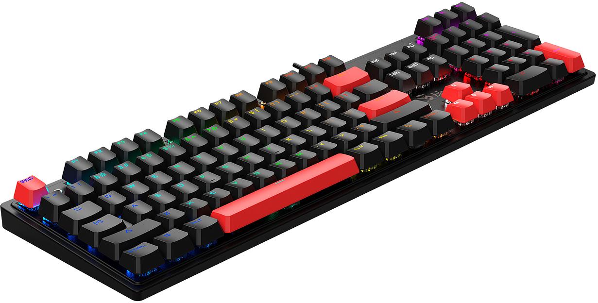 Клавиатура A4Tech Bloody S510N механическая черный/красный USB for gamer LED фото 4