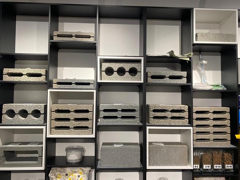 Шлакоблок 3D пустотелый М-75 390×190×188, 72 шт/м³ (1700 кг/м³) опт фото 3