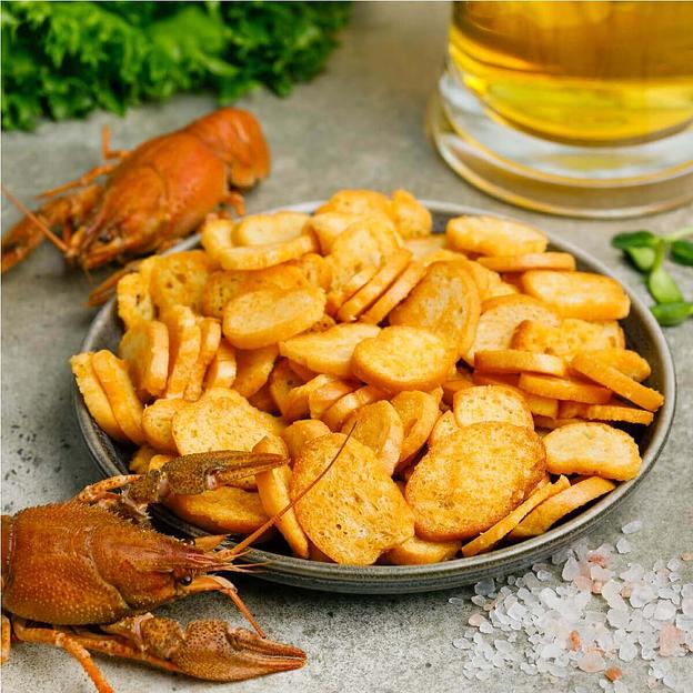 Сухарики Грызли Багет Вареные раки фото 1