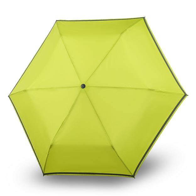 Зонт Knirps детский механический X.050 Rookie Manual LIME REFLECTIVE 95 6050 6802 фото 1