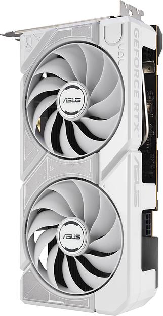 Видеокарта Asus PCI-E 5.0 DUAL-RTX5060-O8G-WHITE NVIDIA GeForce RTX 5060 8Gb 128bit GDDR7 2602/28000 HDMIx1 DPx3 HDCP Ret фото 8