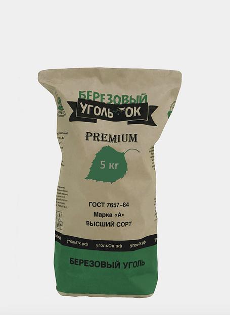 Уголь древесный ГОСТ 7657-84  «Берёзовый угольок» марка А высший сорт 5 кг, опт фото 1