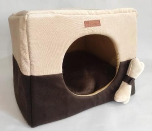 Домик-трансформер для собак «Fashion» со съемной игрушкой ОПТ фото 1