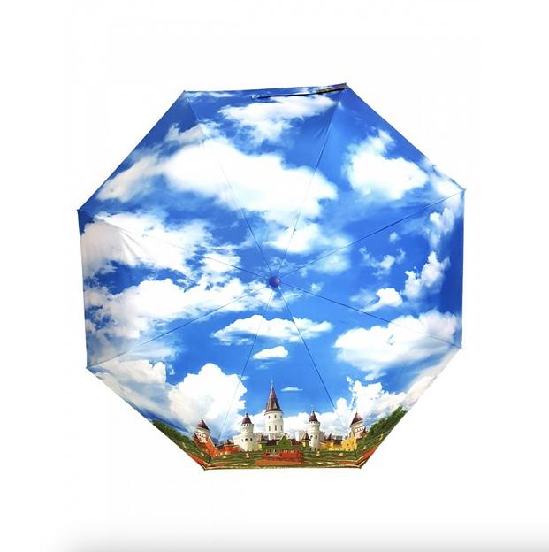 Зонт женский «Diniya» 58 см Х8К Облака, опт фото 1