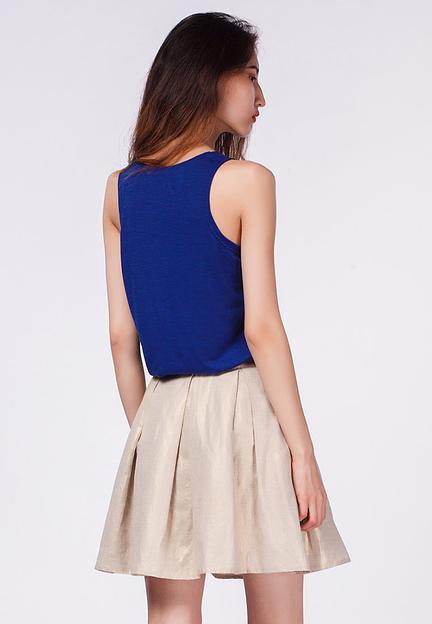 Топ-майка Crystal Travel «Canotta pizzo bluette» ОПТ фото 3