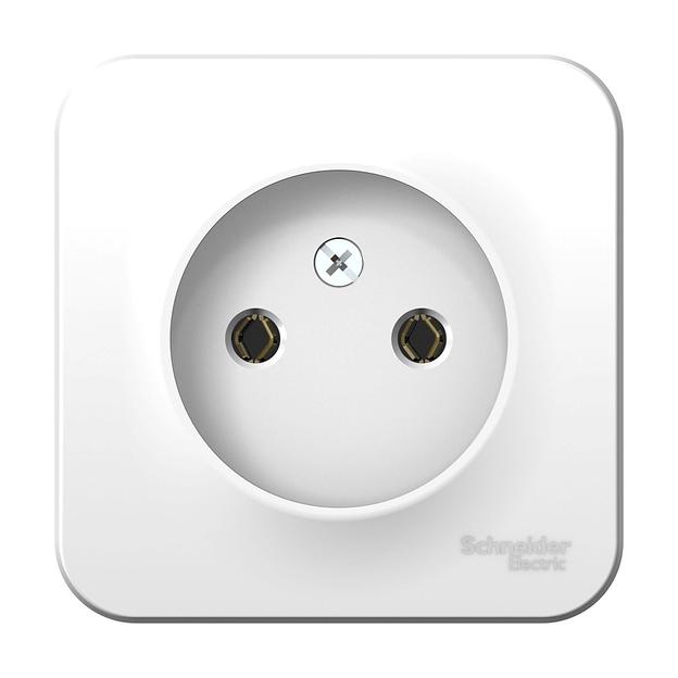 Systeme electric BLNRA000101 BLANCA О/У РОЗЕТКА без заземления без шторок, 16А, 250В, БЕЛЫЙ фото 2