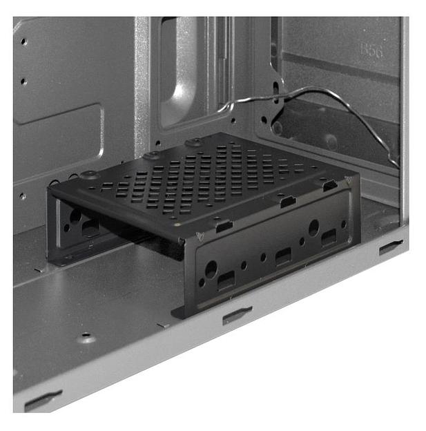 Exegate EX283073RUS Корпус Miditower ExeGate XP-332 Black, ATX,, 2*USB, Audio фото 3