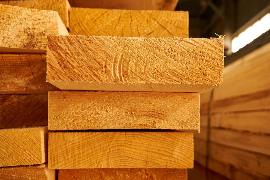 Обрезная доска 50х200х6000 мм 1 сорт фото 1