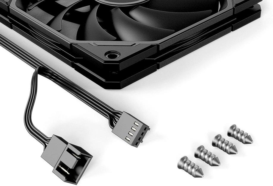 Вентилятор ID-Cooling TF-12015-K 120x120x15mm 4-pin 14-35dB 90gr Ret фото 7